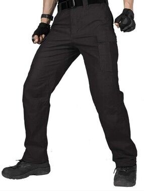 Men's Relaxed Fit Tactical Cargo  Work Pants Waterproof. Size 38x30. NEW